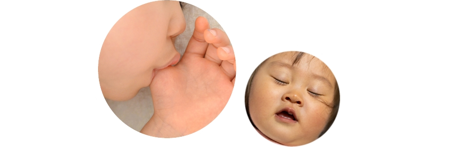 ゆびしゃぶり画像